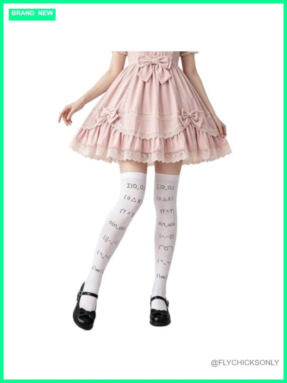 Kawaii Y2k Lolita Thigh High Socks Velvet Over Knee Stockings Cute Core